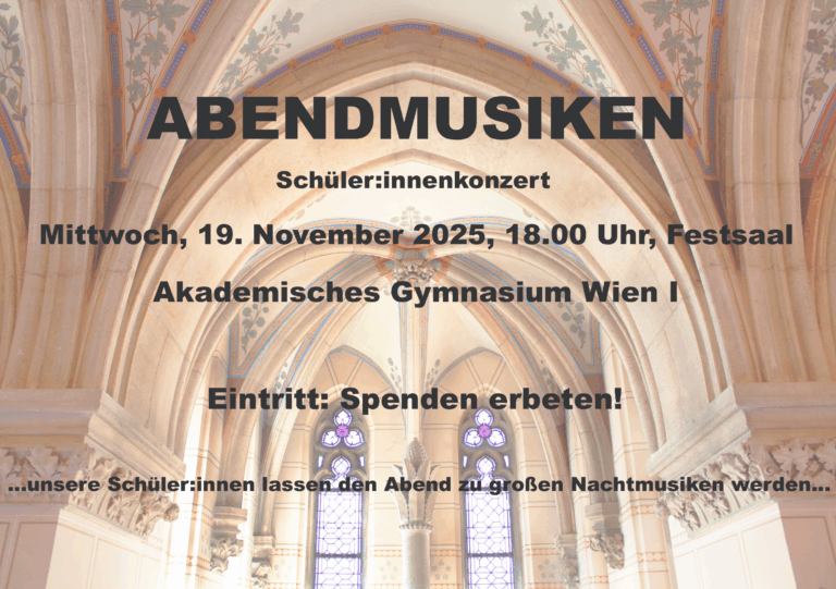 19.11.:Abendmusiken